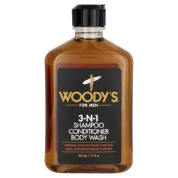 Woodys 3-N-1 Shampoo, Conditioner & Body Wash