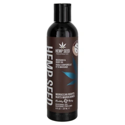 Earthly Body Hemp Seed Massage & Body Oil - Moroccan Nights