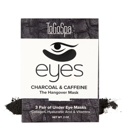 ToGoSpa Charcoal & Caffeine Eyes The Hangover Mask