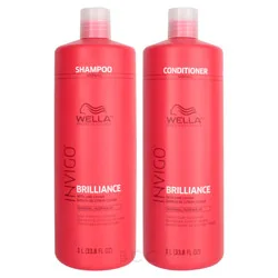 Wella Invigo Brilliance Color Protection Shampoo & Conditioner Set