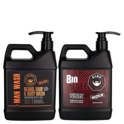 GIBS Grooming Man Wash & Bio Fuel Conditioner Duo
