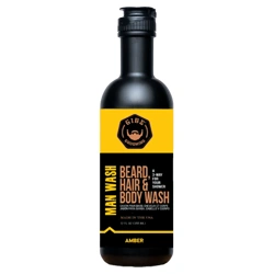 GIBS Grooming Amber Man Wash Beard, Hair & Body Wash