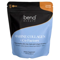 Bend Beauty Skincare Marine Collagen + Co-Factors Dietary Supplement Powder - Coconut