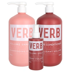 VERB Volume Shampoo, Conditioner & Volume Spray Trio
