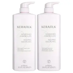 Kerasilk Smoothing Shampoo & Conditioner Set