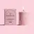 High On Love Pink Sensual Massage Candle