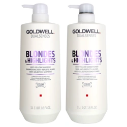 Goldwell Dualsenses Blondes & Highlights Shampoo & Conditioner Set