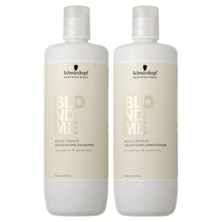 Schwarzkopf BlondMe Bond Repair Nourishing Shampoo & Conditioner Duo